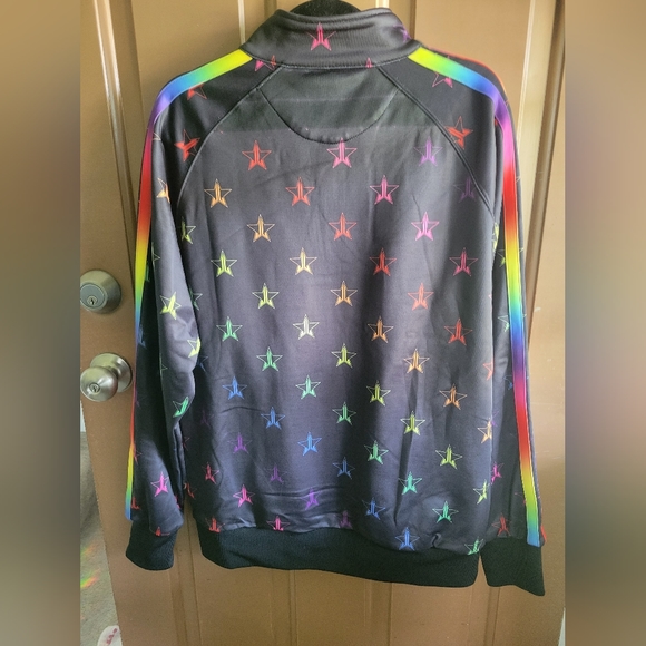 Rainbow jeffree Star track suit jacket Large - Picture 2 of 5